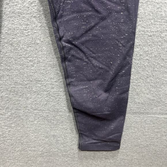 Lululemon Free To Flow 7/8 Seamless Knit Leggings Midnight Navy Women Size 8/10 - Picture 6 of 11